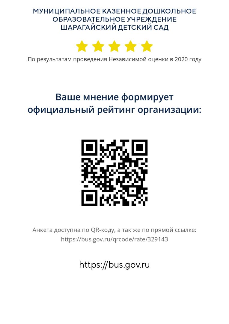 Анкета для родителей — МКДОУ Шарагайский детский сад